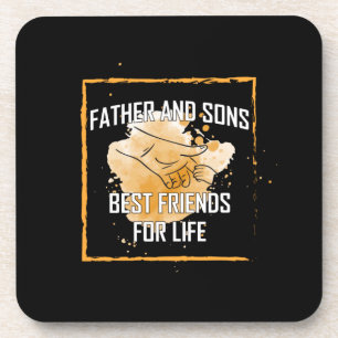 Grandfather Quotes   Father And Sons Best Friend Coaster
