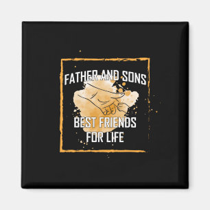 Grandfather Quotes   Father And Sons Best Friend Magnet