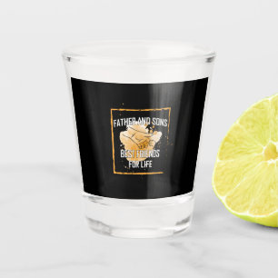 Grandfather Quotes   Father And Sons Best Friend Shot Glass