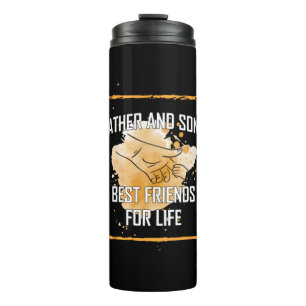 Grandfather Quotes Father And Sons Best Friend Thermal Tumbler