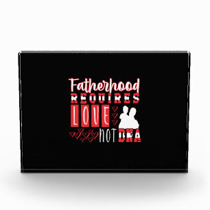 Grandfather Quotes Fatherhood Requires Love Photo Block