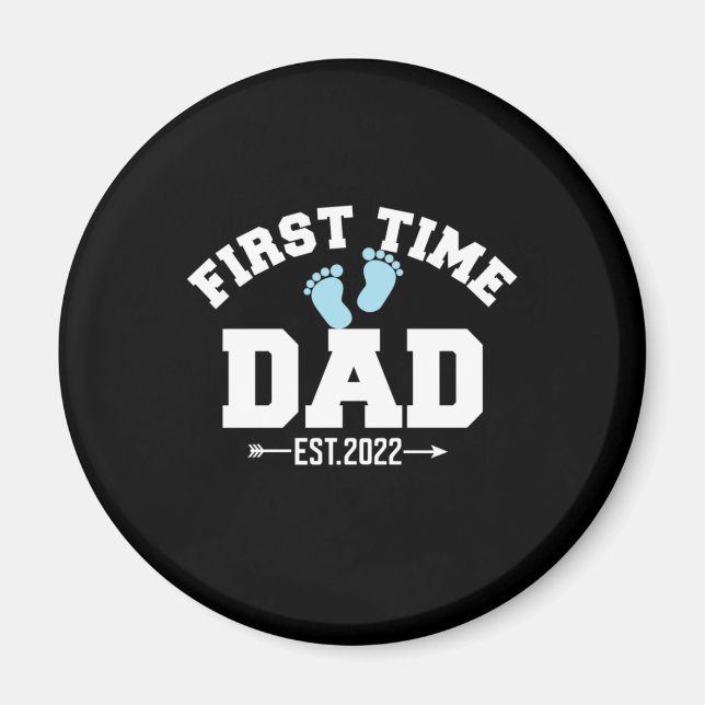 Grandfather Quotes | First Time Dad 2022 Magnet (Front)