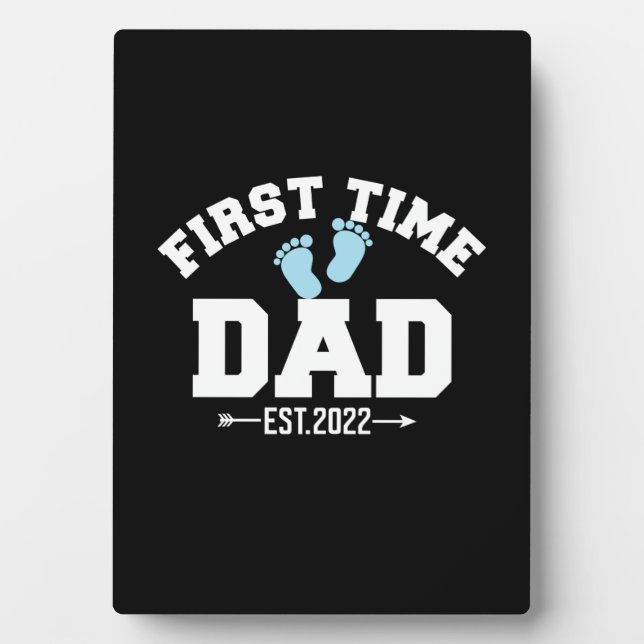 Grandfather Quotes | First Time Dad 2022 Plaque (Front)