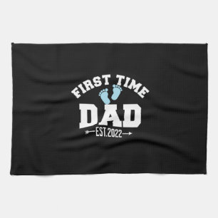 Grandfather Quotes First Time Dad 2022 Tea Towel