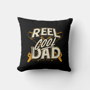 Grandfather Quotes Fishing Cool Dad Cushion