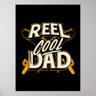 Grandfather Quotes Fishing Cool Dad Poster