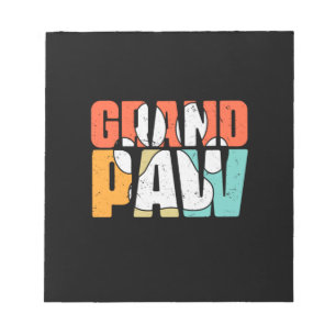 Grandfather Quotes   Grandpaw Dog Notepad