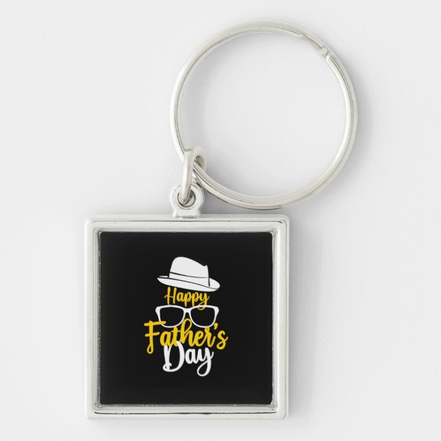 Grandfather Quotes | Happy Father Day Key Ring (Front)