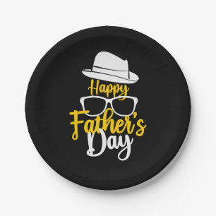 Grandfather Quotes Happy Father Day Paper Plate