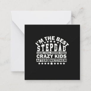 Grandfather Quotes I Am The Best Stepdad Card
