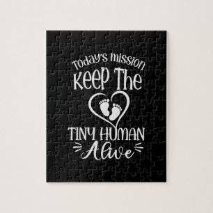 Grandfather Quotes Keep The Tiny Human Alive Jigsaw Puzzle