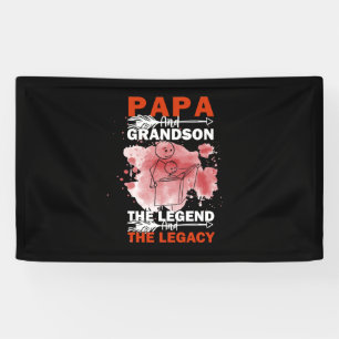 Grandfather Quotes   Papa And Grandson Banner