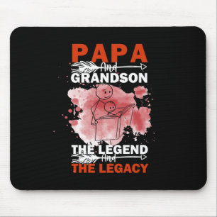 Grandfather Quotes   Papa And Grandson Mouse Pad