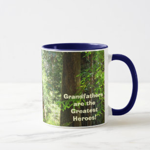 Grandfathers are the Greatest Heroes! coffee mug