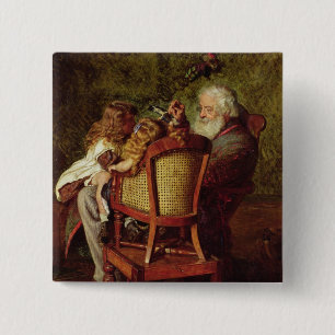 Grandfather's Jack-in-the-Box 15 Cm Square Badge