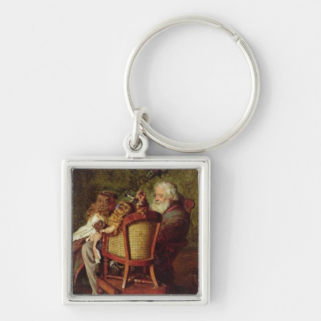 Grandfather's Jack-in-the-Box Key Ring (Front)