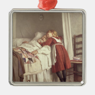 Grandfather's Little Nurse Metal Ornament