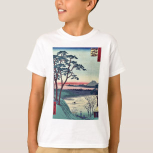 Grandfather's teahouse, Meguro by Andō, Hiroshige T-Shirt