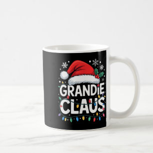 Grandie Claus Matching Family Christmas Holiday Pa Coffee Mug