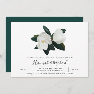 Grandiflora Engagement Party Invitation