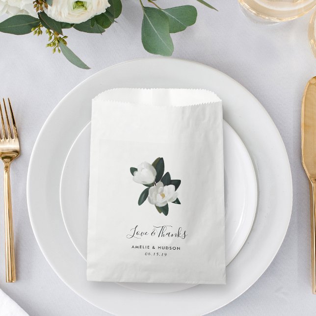 Grandiflora Wedding Thank You Favour Bag (Creator Uploaded)