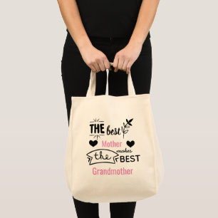 Grandkid On The Way Surprise Gift For NEW GRANDMA Tote Bag