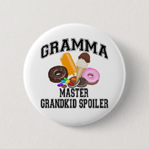 Grandkid Spoiler Gramma 6 Cm Round Badge