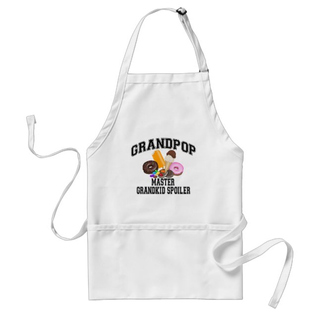 Grandkid Spoiler Grandpop Standard Apron (Front)