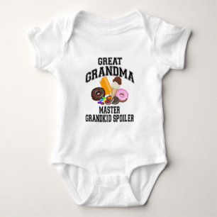 Grandkid Spoiler Great Grandma Baby Bodysuit