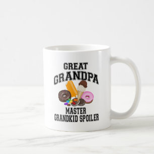 Grandkid Spoiler Great Grandpa Coffee Mug