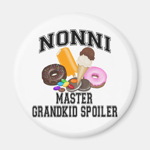Grandkid Spoiler Nonni Magnet