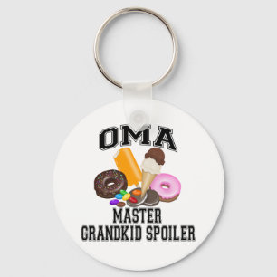 Grandkid Spoiler Oma Key Ring