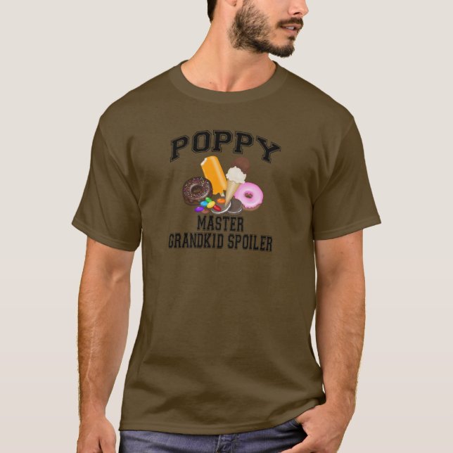 Grandkid Spoiler Poppy T-Shirt (Front)