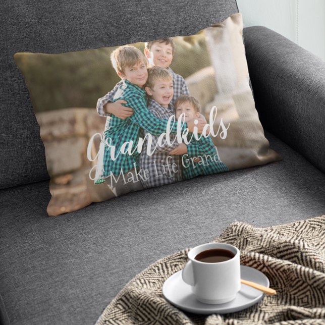 Grandkids Make Life Grand Decorative Cushion (Creator Uploaded)