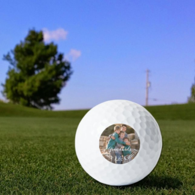 Grandkids Make Life Grand Golf Balls (Creator Uploaded)