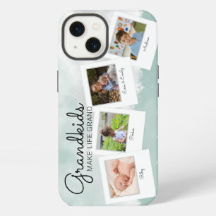 Grandkids Make Life Grand Grandchildren Photo iPhone 13 Case