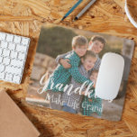 Grandkids Make Life Grand Mouse Pad<br><div class="desc">Grandkids make life grand: Custom family photo gift. Photo credit Photography © Storytree Studios,  Stanford,  CA. Photo template must be replaced with your own photo</div>