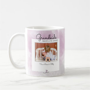 Grandkids Make Life Grand Photo Coffee Mug