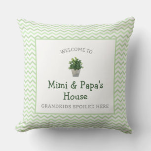 Grandkids Spoiled Here Custom Grandparents Cushion