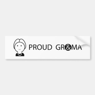 GRANDMA1_BUMPER STICKER