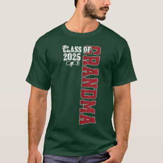 Grandma 2025 Graduation Class of Pride Design vint T-Shirt