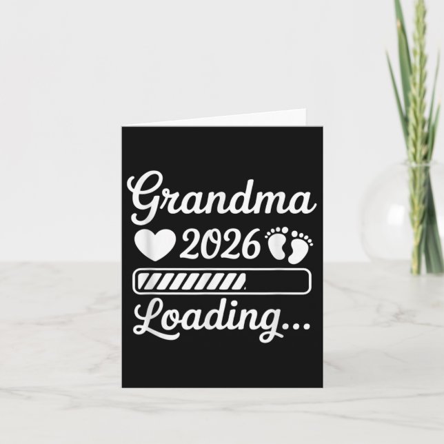 Grandma 2026 Loading Pregnancy Announcement New Gr (Front)
