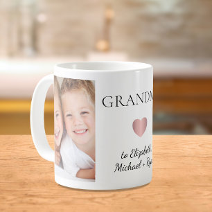 Grandma 2 Photo Coffee Mug