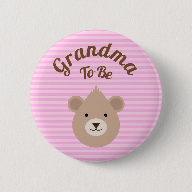 Grandma 6 Cm Round Badge (Front)