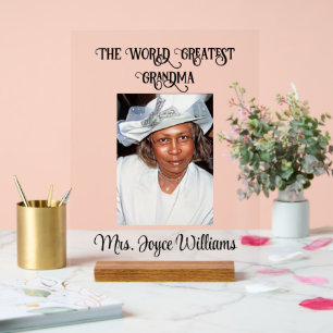 Grandma Acrylic Sign