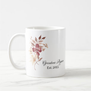 Grandma Again Est. Year – Family Milestone Coffee Mug