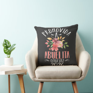 Grandma Again In Spanish Cushion