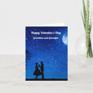 Grandma and Grandpa Valentine's day Card