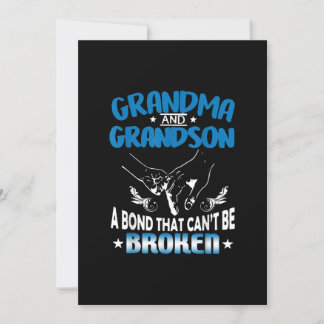 Grandma And Grandson A Bond That Can’t Be Broken Invitation