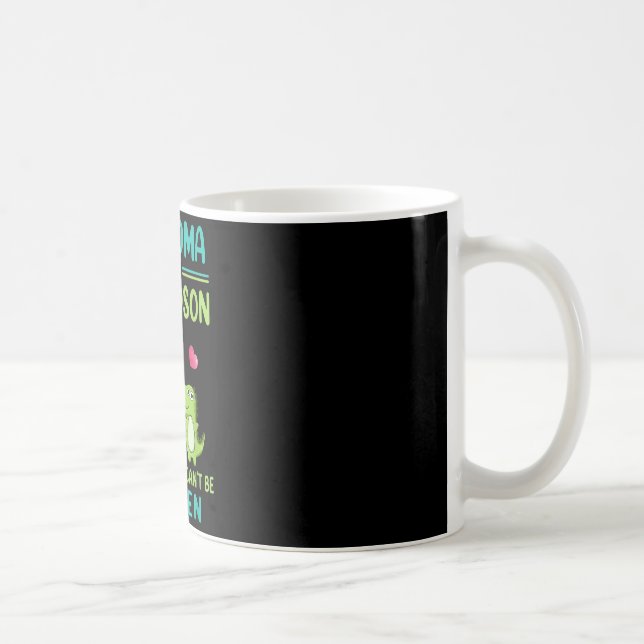 Grandma And Grandson A Bond That Can't Be Broken  Coffee Mug (Right)